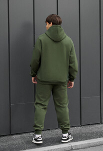 Фото - Спортивный костюм цвета хаки Staff es khaki oversize fleece - Men box