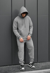 Фото - Универсальный зимний костюм Staff fiv gray fleece - Men box