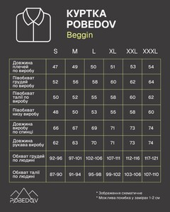 Фото - Темно-серая осенняя куртка от бренда Pobedov Beggin - Men box