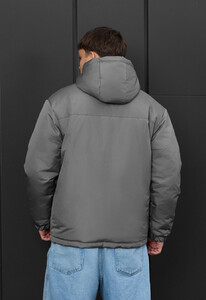 Фото - Універсальна зимова куртка Staff br gray logo - Men box