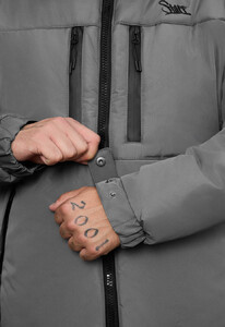 Фото - Універсальна зимова куртка Staff br gray logo - Men box