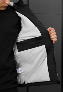 Фото - Зимова куртка для чоловіків Staff br black logo - Men box