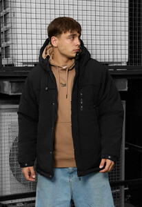 Фото - Молодіжна зимова куртка Staff ruxo black - Men box