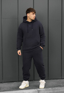 Фото - Брендированный темно-синий костюм Staff fiv navy fleece - Men box