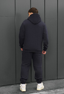 Фото - Брендированный темно-синий костюм Staff fiv navy fleece - Men box