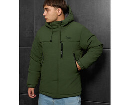 Фото - Молодіжна зимова куртка Staff ruxo khaki - Men box