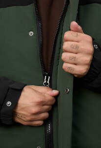 Фото - Молодіжна зимова куртка Staff ruxo black & khaki - Men box