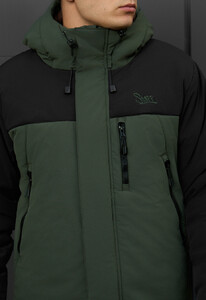 Фото - Молодіжна зимова куртка Staff ruxo black & khaki - Men box