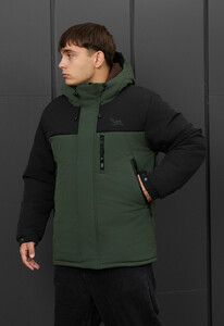 Фото - Молодіжна зимова куртка Staff ruxo black & khaki - Men box