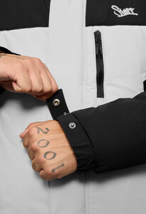Фото - Молодіжна зимова куртка Staff ruxo black & light gray - Men box