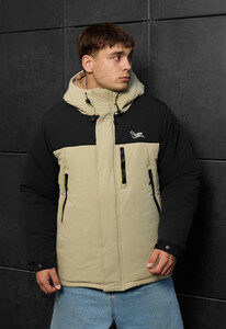 Фото - Молодіжна зимова куртка Staff ruxo black & olive - Men box