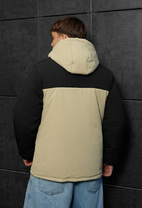 Фото - Молодіжна зимова куртка Staff ruxo black & olive - Men box