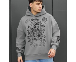 Молодіжне утеплене худі Staff belief oversize fleece - Men box Фото - Молодіжне утеплене худі Staff belief oversize fleece - Men box