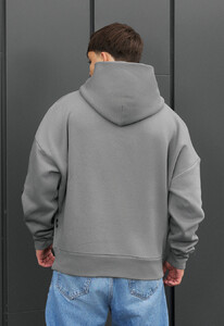 Фото - Молодежное утепленное худи Staff belief oversize fleece - Men box