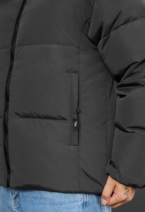 Фото - Однотонна зимова куртка Staff ki gray - Men box