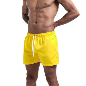 Фото - Класичні шорти для чоловіків Eussieinq. Колір: жовтий - Men box
