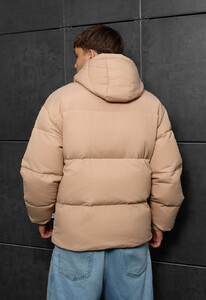 Фото - Молодіжна оверсайз куртка Staff zyne beige oversize - Men box