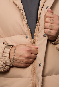 Фото - Молодіжна оверсайз куртка Staff zyne beige oversize - Men box