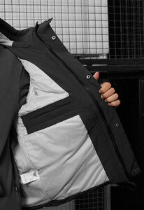 Фото - Молодіжна зимова куртка Staff holt dark gray - Men box