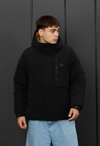 Фото - Молодіжна зимова куртка Staff holt black - Men box