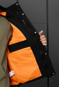 Фото - Молодіжна зимова куртка Staff holt black - Men box