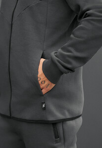 Фото - Однотонный спортивный костюм Staff ni gray fleece - Men box