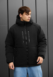 Фото - Повсякденна зимова куртка Staff nord black - Men box