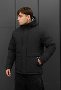 Фото - Чоловіча куртка на зиму Staff froz black - Men box