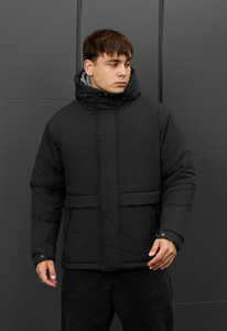Фото - Чоловіча куртка на зиму Staff froz black - Men box