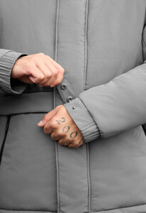 Фото - Чоловіча куртка на зиму Staff froz gray - Men box