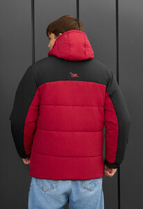 Фото - Молодіжна зимова куртка Staff tund red & black - Men box