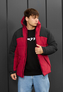 Фото - Молодіжна зимова куртка Staff tund red & black - Men box