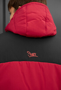 Фото - Молодіжна зимова куртка Staff tund red & black - Men box