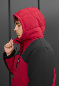 Фото - Молодіжна зимова куртка Staff tund red & black - Men box
