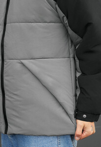 Фото - Молодіжна зимова куртка Staff tund gray & black - Men box