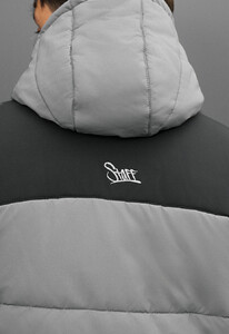 Фото - Молодіжна зимова куртка Staff tund gray & black - Men box