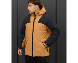 Фото - Молодіжна зимова куртка Staff tund light brown & black - Men box