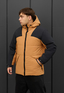 Фото - Молодіжна зимова куртка Staff tund light brown & black - Men box