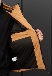 Фото - Молодіжна зимова куртка Staff tund light brown & black - Men box