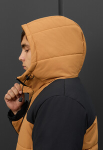 Фото - Молодіжна зимова куртка Staff tund light brown & black - Men box