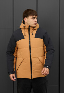 Фото - Молодіжна зимова куртка Staff tund light brown & black - Men box