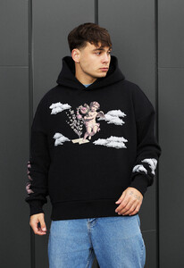 Фото - Молодежное оверсайз худи Staff clouds oversize fleece - Men box