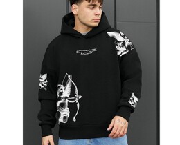 Утепленное худи с принтом Staff sagittarius oversize fleece - Men box Фото - Утепленное худи с принтом Staff sagittarius oversize fleece - Men box