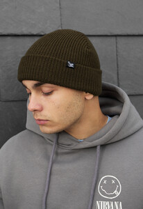 Фото - Мужская шапка на зиму Staff 15 khaki - Men box