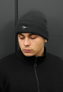 Фото - Повседневная зимняя шапка Staff 20 dark gray - Men box