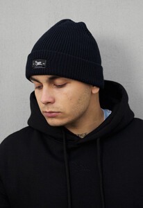 Фото - Зимова шапка темно-синього кольору Staff 20 navy - Men box