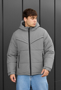 Фото - Универсальная зимняя куртка Staff vorn gray - Men box