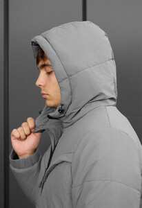 Фото - Универсальная зимняя куртка Staff vorn gray - Men box