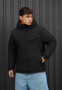 Фото - Універсальна зимова куртка Staff vorn black - Men box