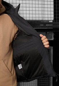 Фото - Мужская куртка на зиму Staff krix dark gray - Men box